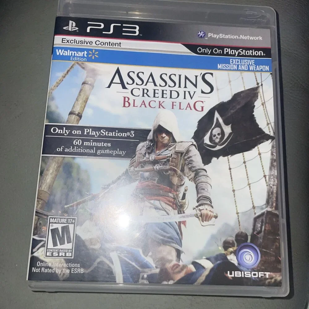 Assassin's Creed IV Black Flag Walmart Edition Sony PlayStation 3 2013